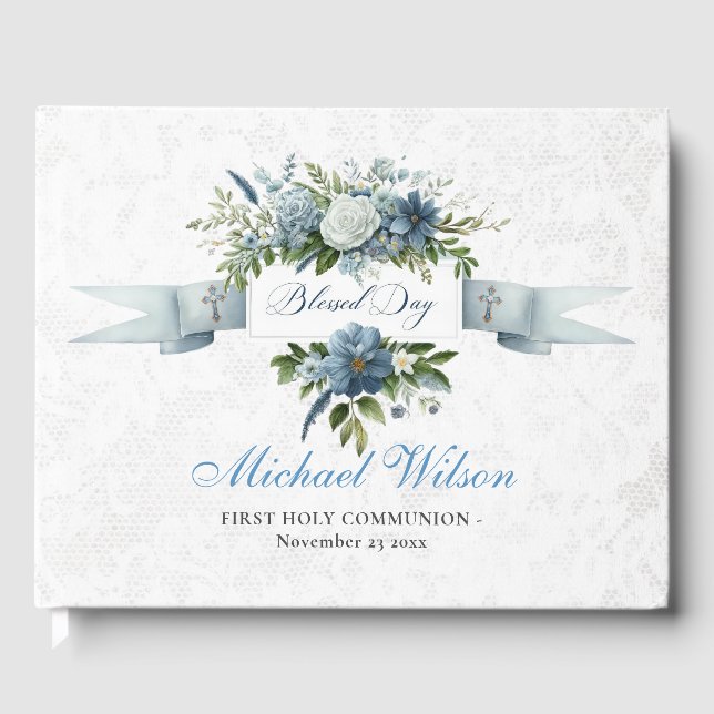 Gästebuch "gesegneter Tag" (Vorderseite)