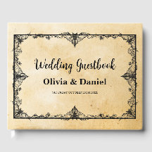 Gästebuch Halloween Gothic Style