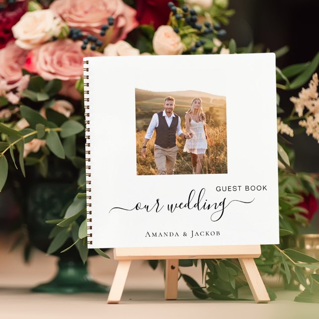 Gästebuch Hochzeit Foto Schwarz Notizbuch (Von Creator hochgeladen)