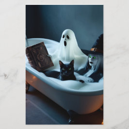 Gästebuch in Badewanne und schwarze Katze in Bubbl