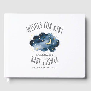 Gästebuch Moon and Stars Baby Showbook