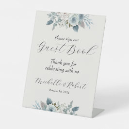 Gästebuch Sockelschild
