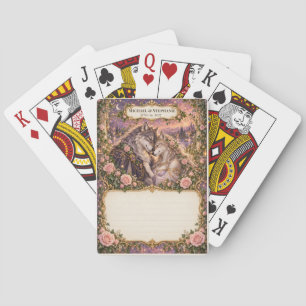 Gästebuch-Unterschriften-Deck für eine Werwolf-Hoc Spielkarten