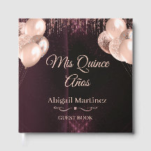 Gästebuch zum 15. Geburtstag | Elegantes Grün & Go