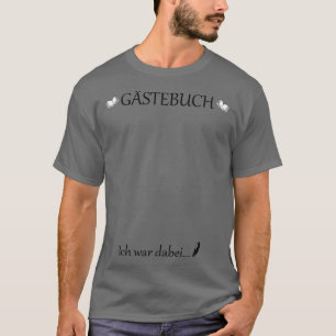 Gästebuch zum Selbstgestalten T-Shirt