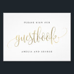 Gästebuchsignatur Wählen Sie Ihre Imitate aus Gold Fotodruck<br><div class="desc">Planen Sie ein stilvolles Fest mit dieser modernen Einladung, die Ihre Gäste lieben werden. Design by © berrysweet . Printfähige digitale Dateien sind verfügbar! Besuchen Sie unsere Website unter www.berryberrysweet.com für weitere Informationen!</div>