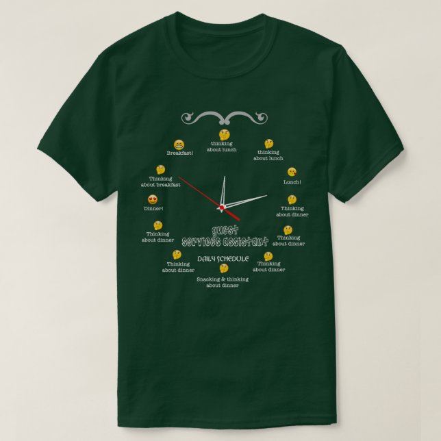 GÄSTEDIENSTLEISTUNGEN HILFENDER SCHÖNER DESIGN T-Shirt (Design vorne)
