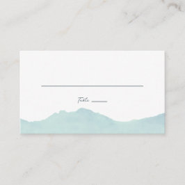 Gästekarten für Mountain Range Platzkarte