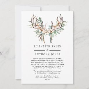 Gästeliste für Boho Cotton und Eukalyptus Reduced Ankündigung