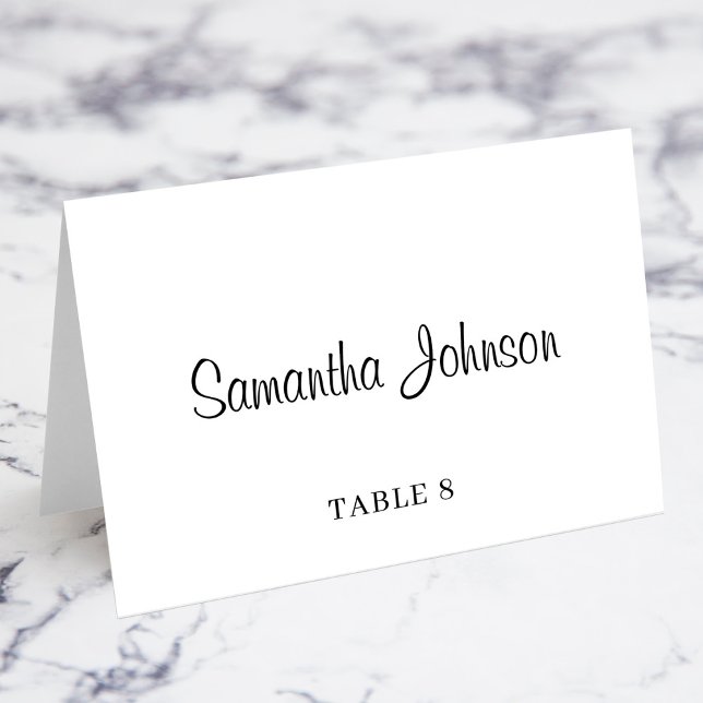 Gästestabelle Nr. Hochzeiten von Platzkarten Tischnummer (Guest Name Table Number Wedding Place Cards)
