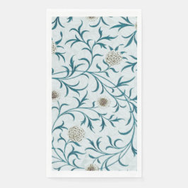 GÄSTETOWEL : WILLIAM MORRIS : FLORALES DESIGN SERVIETTE