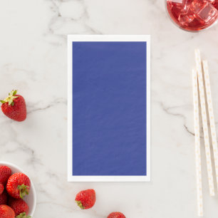Gästetücher   Blau Minimalistisch – Moderner Stil Serviette