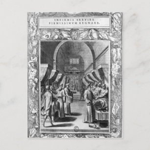 Gastgeber des Ordens des hl. Johannes Postkarte