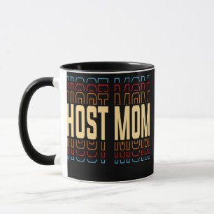 Gastgeber-Mutter Berufstitel Vintage Tasse