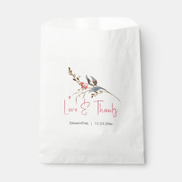 Gastgeschenk Bags Rustikales Brautparty Geschenktütchen