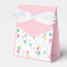 Gastgeschenk Box - Ballon theme - Andy many more