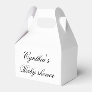Gastgeschenk-Box für Babyduschen Geschenkschachtel