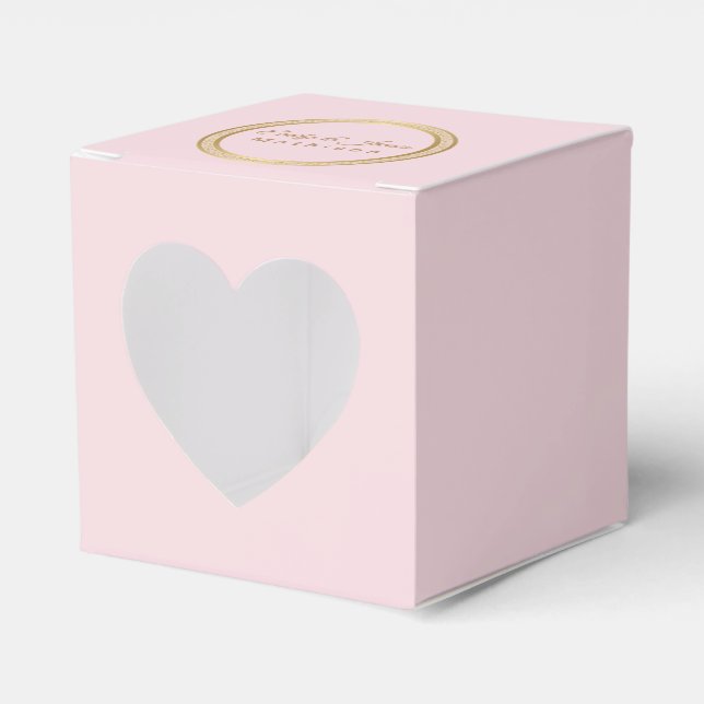 Gastgeschenk Box-Gold Eternale Circle Geschenkschachtel (Vorderseite)