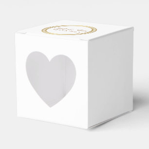 Gastgeschenk Box-Gold Eternale Circle Geschenkschachtel