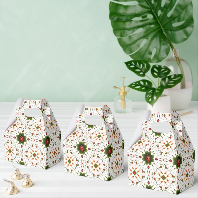 Gastgeschenk-Box mit einzigartiger Ladybug-Bauweis Geschenkschachtel (Zahlreiche)