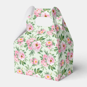 Gastgeschenk Box Peony Geschenkschachtel