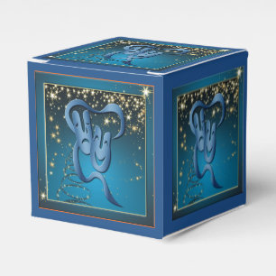 Gastgeschenk-Box "Theater Mask Comedy Tragedy Geschenkschachtel