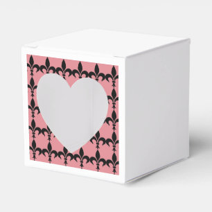 Gastgeschenk Boxes für Rosa und Schwarze Lilie Geschenkschachtel