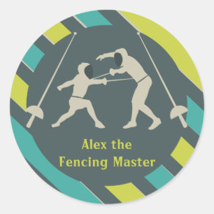 Gastgeschenk der Aufkleber für blaue und gelbe Zäu