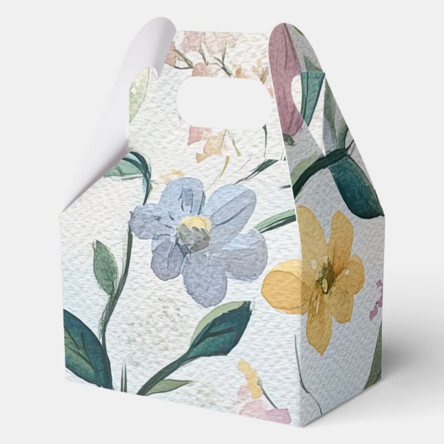 Gastgeschenk für florale Mütter Geschenkschachtel (Vorderseite)