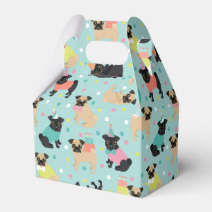 Gastgeschenk für Mops Geschenkschachtel