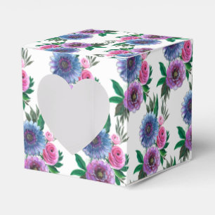 Gastgeschenk Hochzeit Box-Blume Gefälligkeitsbox Geschenkschachtel