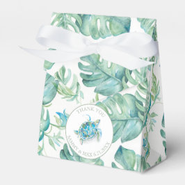 Gastgeschenk Hochzeit Box Tropical Destination Pal Geschenkschachtel
