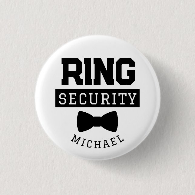 Gastgeschenk Hochzeit der Sonnenring-Sicherheit Button (Vorderseite)
