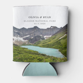 Gastgeschenk Hochzeit des Glacier Nationalparks Dosenkühler