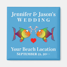 Gastgeschenk Hochzeit Fisch Niedlich tropischer St Magnet