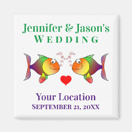 Gastgeschenk Hochzeit Fisch Niedlich tropischer St Magnet