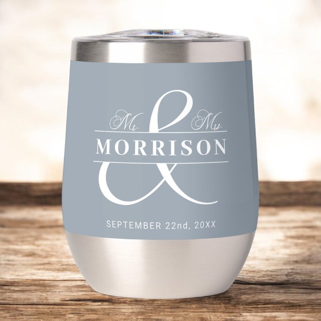 Gastgeschenk Hochzeit Frau Dusty Blue (Von Creator hochgeladen)