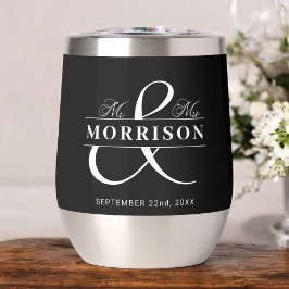 Gastgeschenk Hochzeit Frau Schwarz-weiß