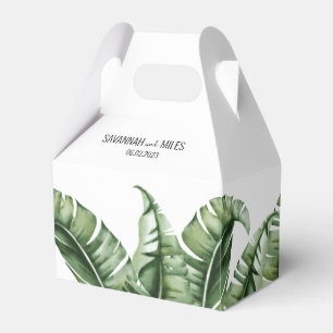 Gastgeschenk Hochzeit für Bananenleder Mitte des J Geschenkschachtel