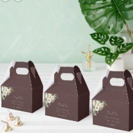 Gastgeschenk Hochzeit für Burgund und Romantische  Geschenkschachtel