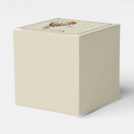 Gastgeschenk Hochzeit für Vintage Heißluftballon Geschenkschachtel