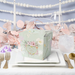 Gastgeschenk Hochzeit für Vintage Minze Geschenkschachtel