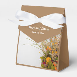 Gastgeschenk Hochzeit für Weißwalzfallen-Blume Geschenkschachtel