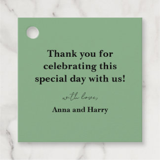 Gastgeschenk Hochzeit Geschenkanhänger