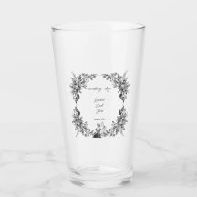 Gastgeschenk Hochzeit Glass Romantik