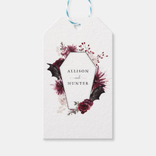 Gastgeschenk Hochzeit Halloween Geschenkanhänger