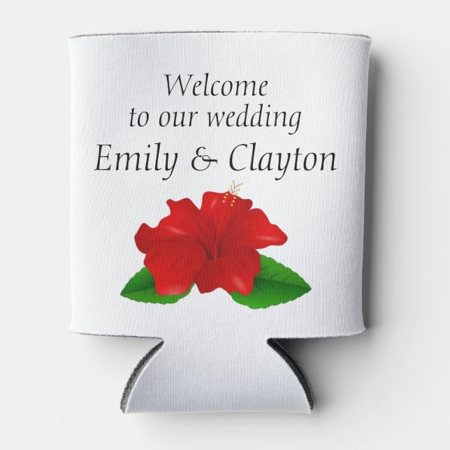 Gastgeschenk Hochzeit kann kühler werden Dosenkühler (Vorderseite)