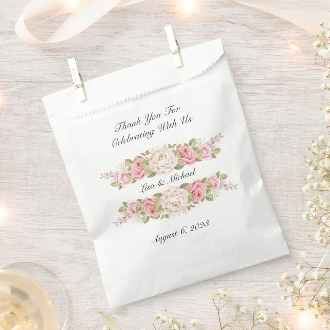 Gastgeschenk Hochzeit Leckerei Geschenktütchen (Ausgeschnitten)