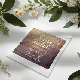 Gastgeschenk Hochzeit Leckereien Bags Champagner B Geschenktütchen