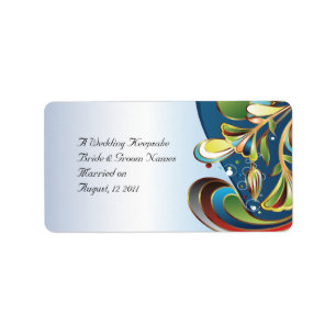 Gastgeschenk Hochzeit Lip Balm Adressaufkleber